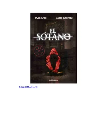 El sotano de David Zurdo, portada del libro