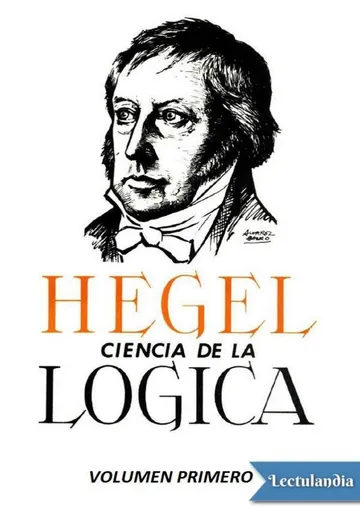 Ciencia de la Lógica Vol. 1 de Georg Wilhelm Friedrich Hegel, portada del libro
