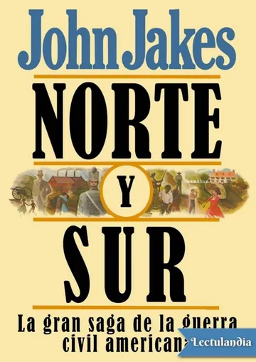 Norte y Sur de John Jakes, portada del libro