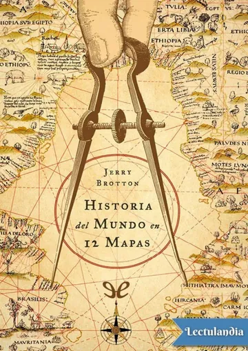 Historia del mundo en 12 mapas de Jerry Brotton, portada del libro