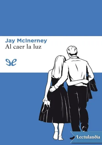 Al caer la luz de Jay McInerney, portada del libro