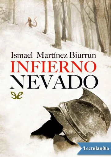 Infierno nevado de Ismael Martínez Biurrun, portada del libro