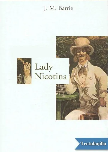 Lady Nicotina de J. M. Barrie, portada del libro