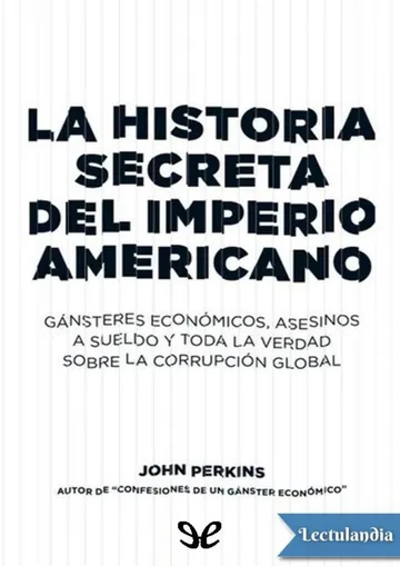 La historia secreta del imperio americano de John Perkins, portada del libro