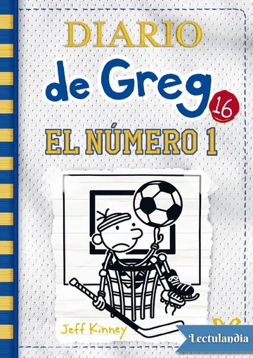 El número 1 de Jeff Kinney, portada del libro
