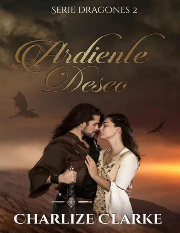 Ardiente deseo de Charlize Clarke, portada del libro