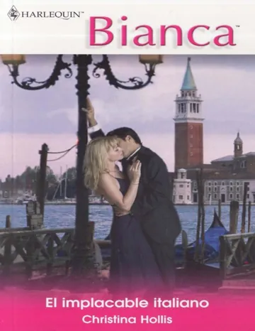 El implacable italiano de Christina Hollis, portada del libro