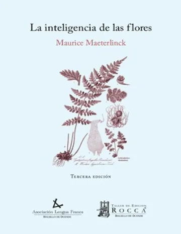 La inteligencia de las Flores de Maurice Maeterlinck, portada del libro