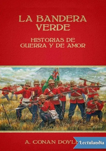 La bandera verde de Arthur Conan Doyle, portada del libro