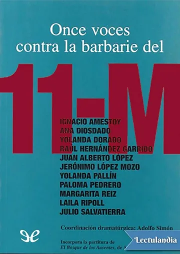 Once voces contra la barbarie del 11-M de AA. VV., portada del libro