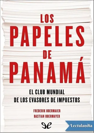Los papeles de Panamá de Frederik Obermaier, portada del libro