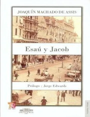 Esaú y Jacob de Joaquim Machado De Assis, portada del libro