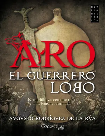Aro, el guerrero lobo de Augusto Rodriguez de la Rua, portada del libro