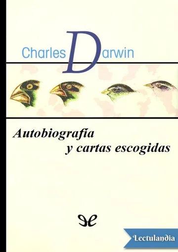 Autobiografía y cartas escogidas de Charles Darwin, portada del libro