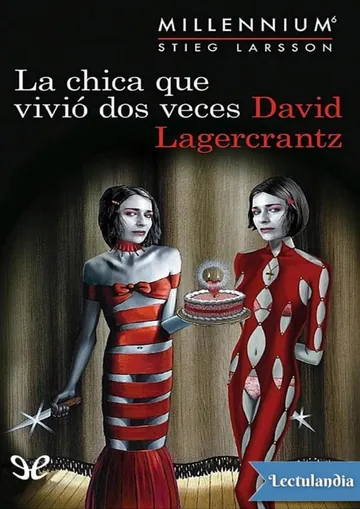 La chica que vivió dos veces de David Lagercrantz, portada del libro
