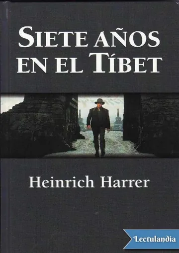 Siete años en el Tíbet de Heinrich Harrer, portada del libro