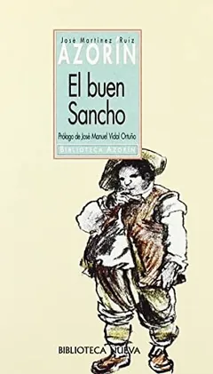 El buen Sancho de Azorín, portada del libro