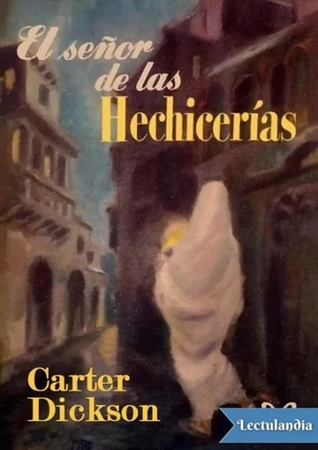 El señor de las hechicerías de Carter Dickson, portada del libro