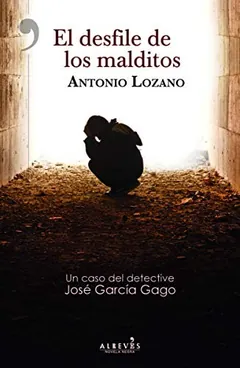 El desfile de los malditos de Antonio Lozano, portada del libro