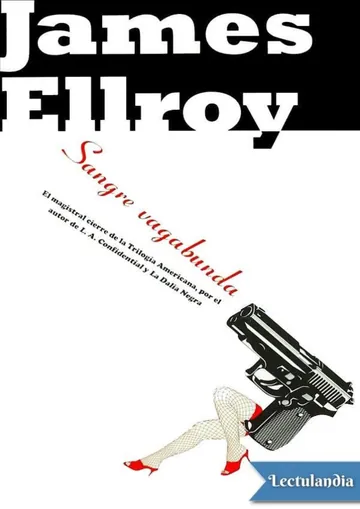 Sangre vagabunda de James Ellroy, portada del libro