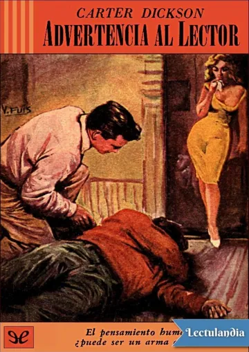 Advertencia al lector de Carter Dickson, portada del libro