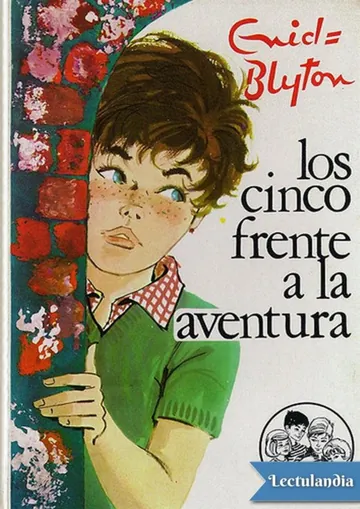 Los cinco frente a la aventura de Enid Blyton, portada del libro