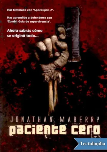 Paciente cero de Jonathan Maberry, portada del libro