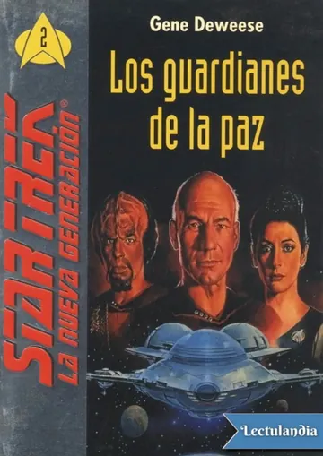 Los guardianes de la paz de Gene Deweese, portada del libro
