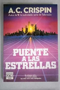 Puente a las estrellas de A. C. Crispin, portada del libro