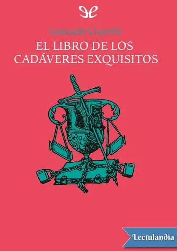 El libro de los cadáveres exquisitos de Gonzalo Lizardo, portada del libro