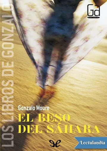 El beso del Sáhara de Gonzalo Moure, portada del libro