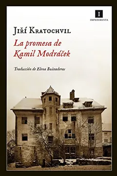 La promesa de Kamil Modráček de Jiří Kratochvil, portada del libro