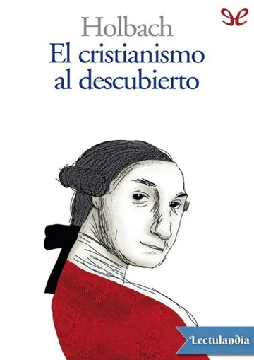 El cristianismo al descubierto de Barón de Holbach, portada del libro