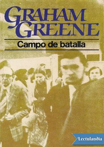 Campo de batalla de Graham Greene, portada del libro