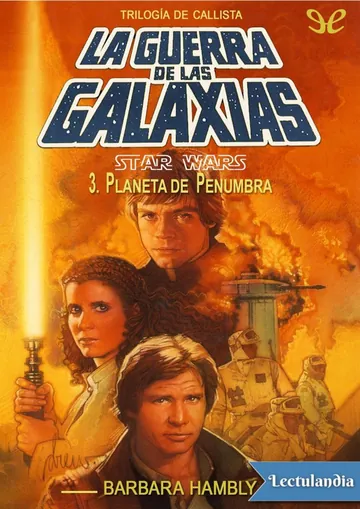 Planeta de penumbra de Barbara Hambly, portada del libro
