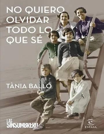 No quiero olvidar todo lo que sé de Tania Ballo, portada del libro