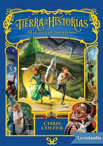 Más allá de los reinos de Chris Colfer, portada del libro