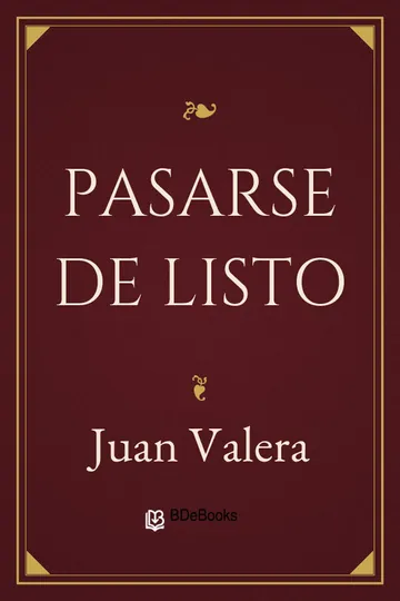 Pasarse de listo de Juan Valera, portada del libro
