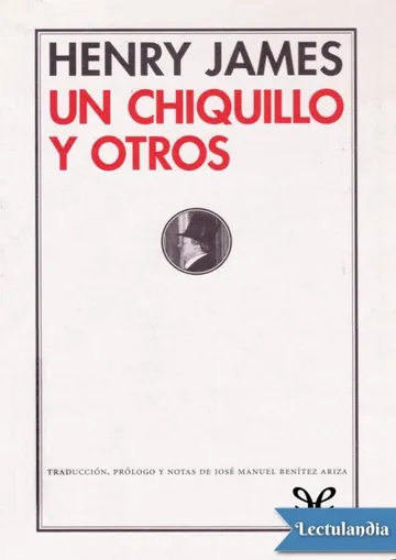 Un chiquillo y otros de Henry James, portada del libro