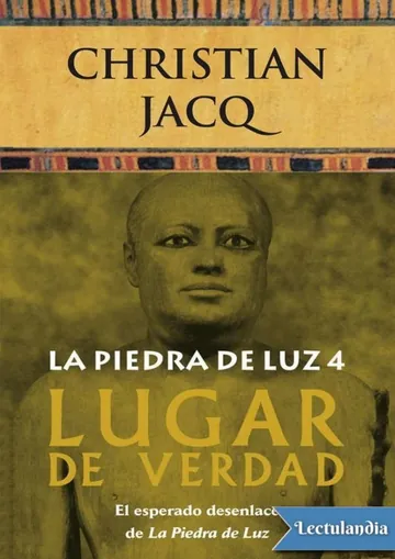 Lugar de verdad de Christian Jacq, portada del libro