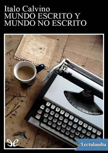 Mundo escrito y mundo no escrito de Italo Calvino, portada del libro