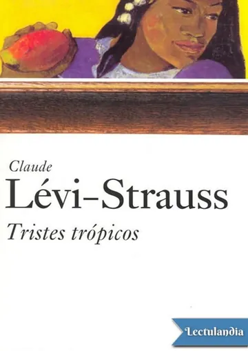 Tristes trópicos de Claude Lévi-Strauss, portada del libro