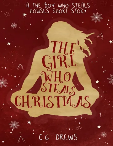 The Girl Who Steals Christmas de C.G. Drews, portada del libro