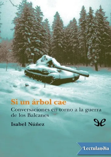 Si un árbol cae de Isabel Núñez, portada del libro