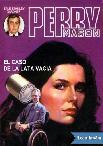 El caso de la lata vacía de Erle Stanley Gardner, portada del libro