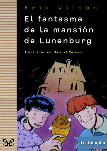 El fantasma de la mansión de Lunenburg de Eric Wilson, portada del libro
