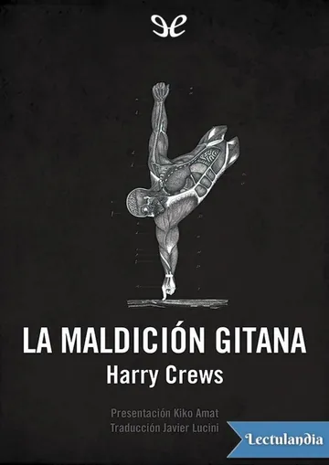 La maldición gitana de Harry Crews, portada del libro