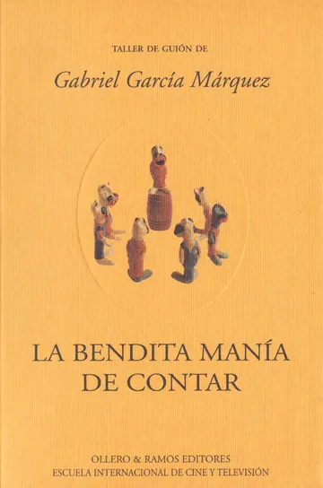 La bendita mania de contar de Gabriel García Márquez, portada del libro