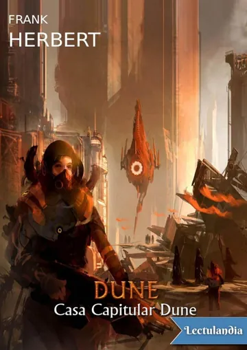 Casa capitular Dune de Frank Herbert, portada del libro