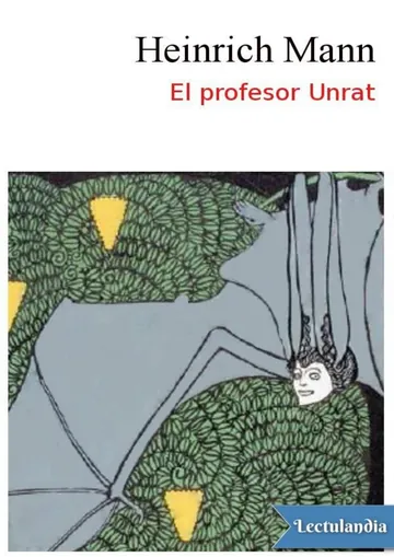 El profesor Unrat de Heinrich Mann, portada del libro